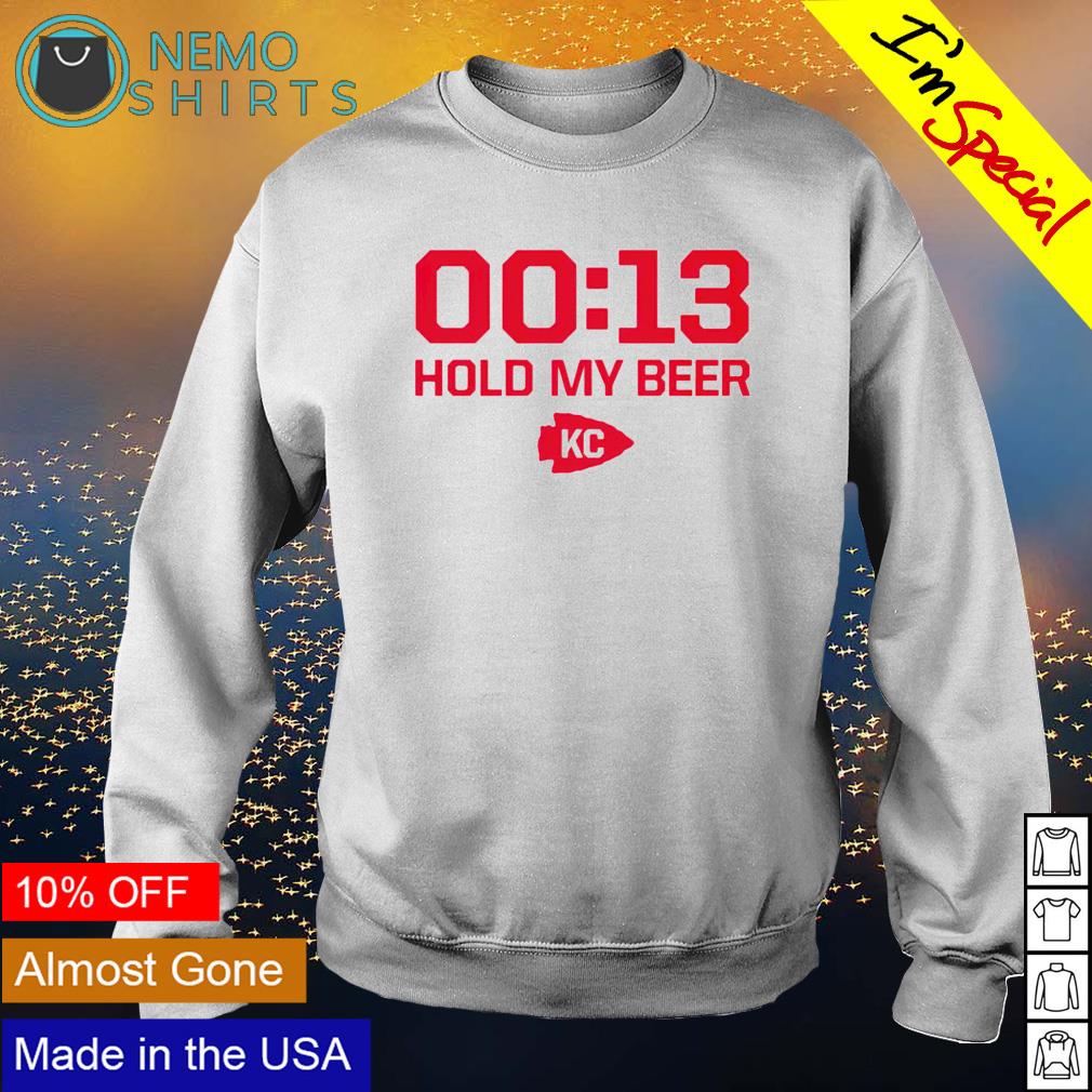 Official hold my beer Kansas city Chiefs T-shirt, hoodie, sweater