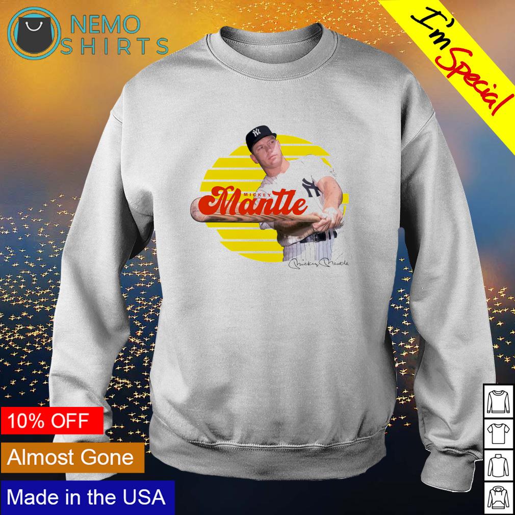 Mickey Mantle New York Yankees signature vintage shirt, hoodie, sweater,  long sleeve and tank top