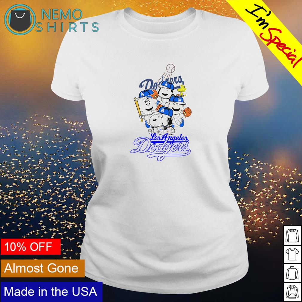 Peanuts Gang Los Angeles Dodgers Baseball Snoopy shirt, hoodie, sweater and  v-neck t-shirt
