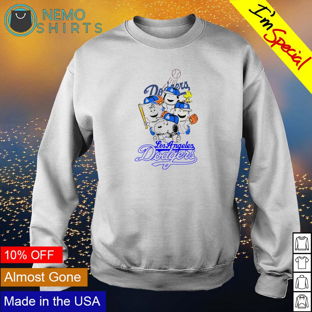 Peanuts Gang Los Angeles Dodgers Baseball Snoopy shirt, hoodie, sweater and  v-neck t-shirt