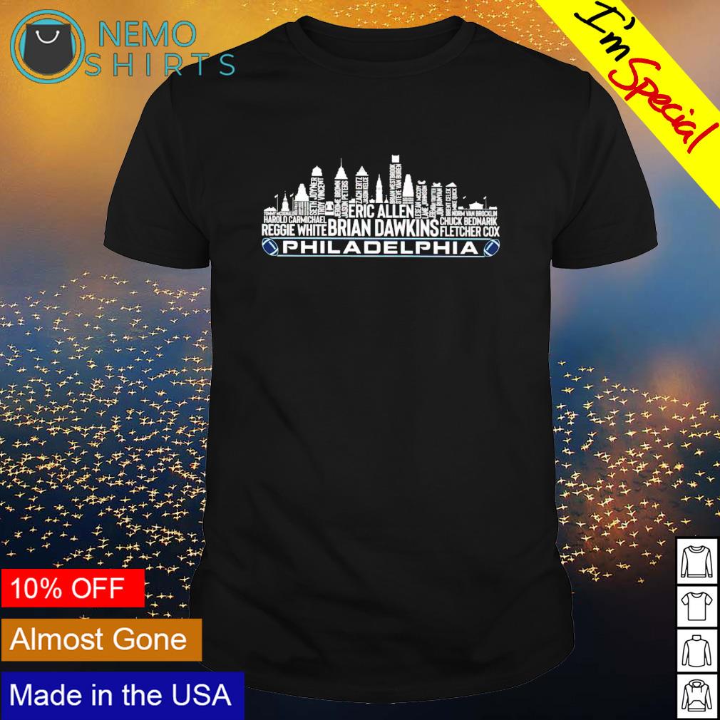 Philadelphia Eagles city player names shirt, hoodie, sweater and v-neck t- shirt