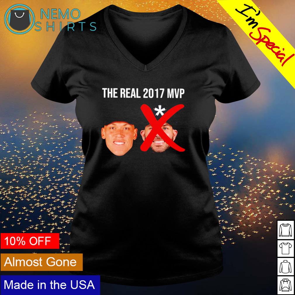 The Real 2017 Mvp Aaron Judge Not Altuve Shirt