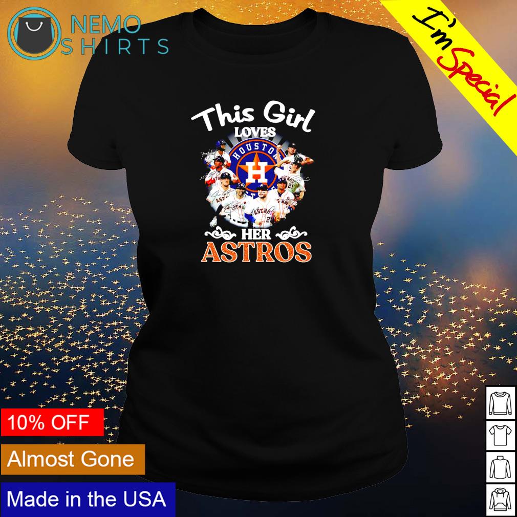 ladies astros shirts