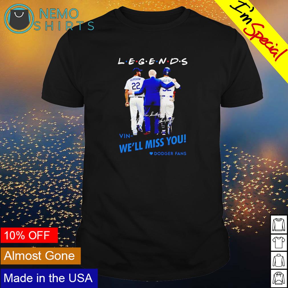 Vin Scully Legendary Dodgers It’s Time For Dodgers Baseball Shirt