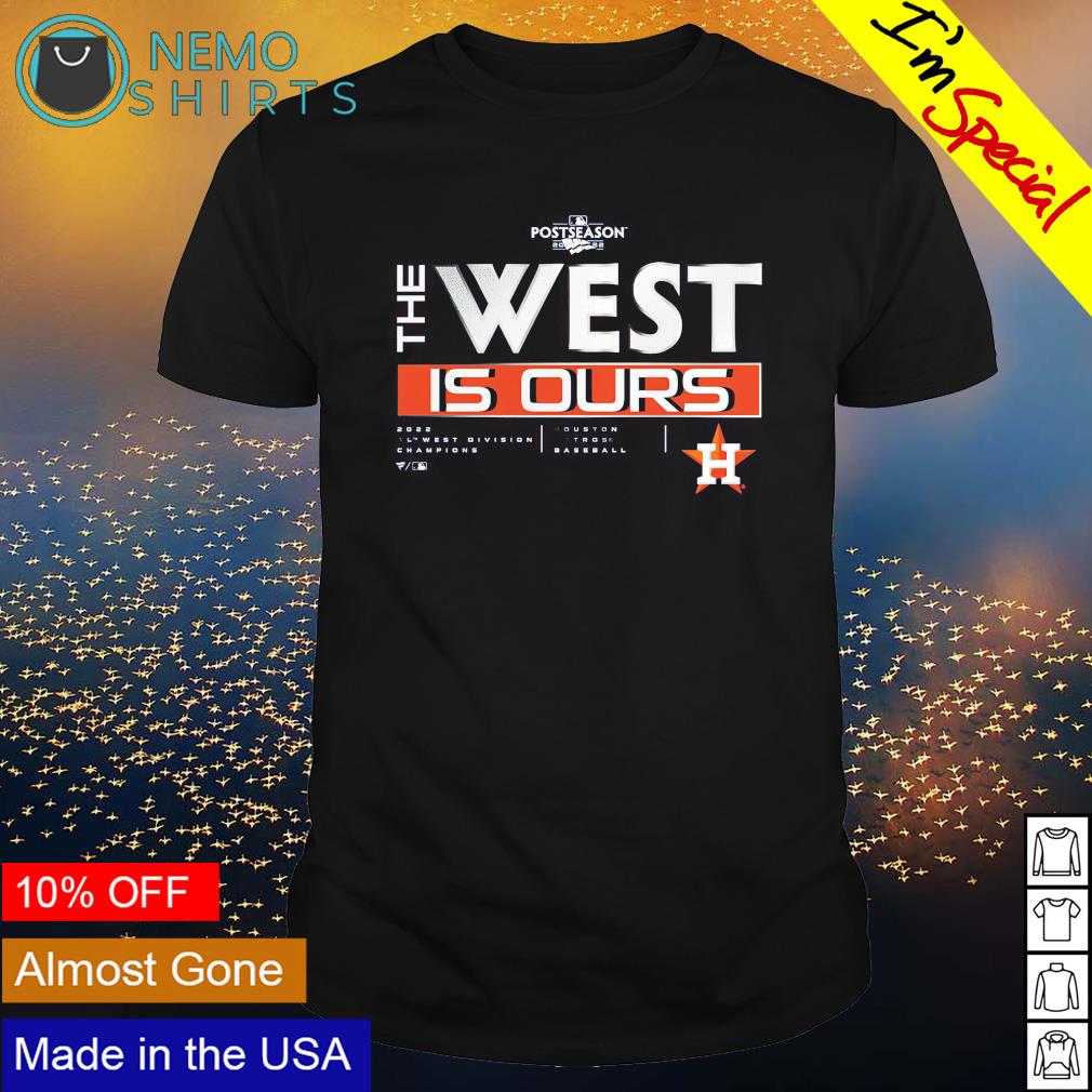 Vintage Houston Astros 2022 AL West Division Champions T-shirt