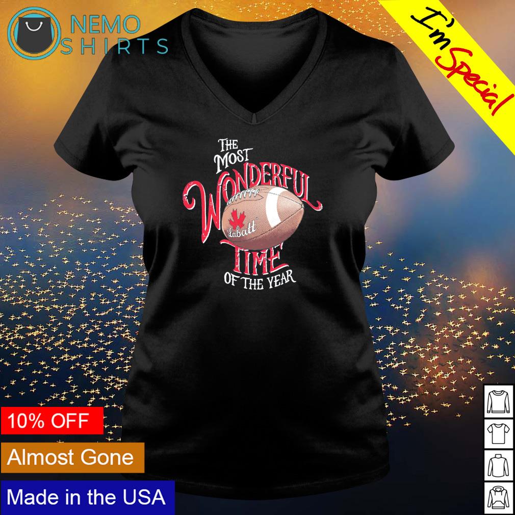 Buffalo Bills Labatt Brewing the most wonderful time of the year shirt,  hoodie, sweater and v-neck t-shirt