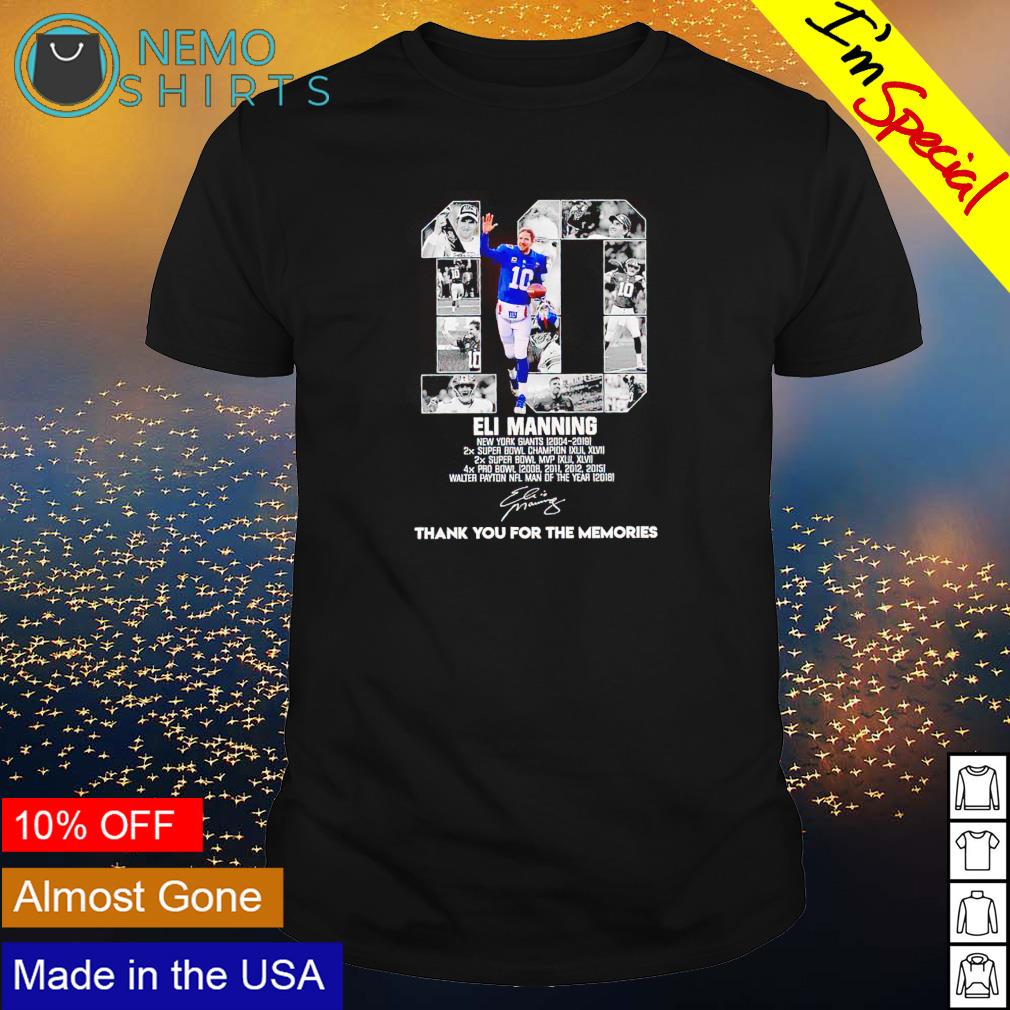 Premium eli Manning 2X Super Bowl Champion shirt, hoodie, sweater, long  sleeve and tank top