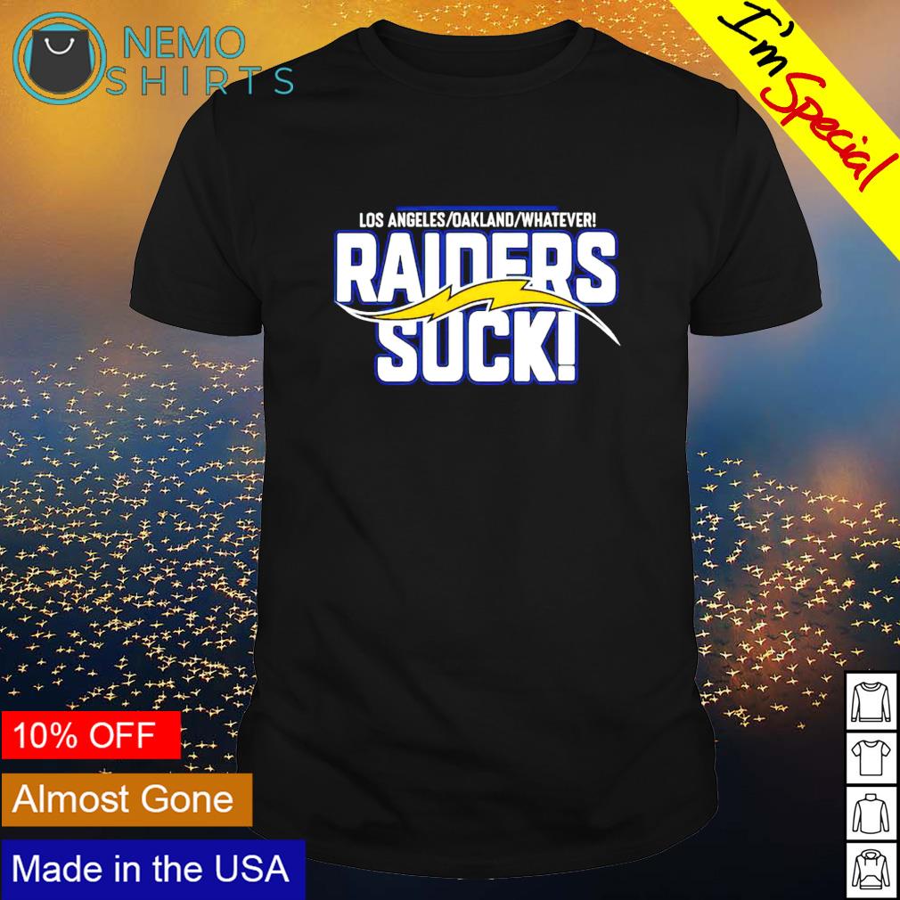 raiders suck t shirt