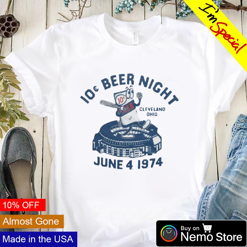 Ten Cent Beer Night, Cleveland Vintage Apparel