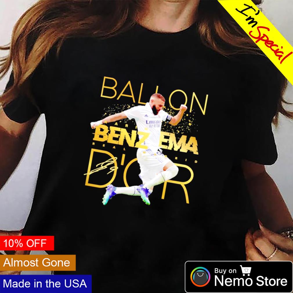 Karim Benzema Ballon D'or Real Madrid shirt, hoodie, sweater and v-neck t- shirt