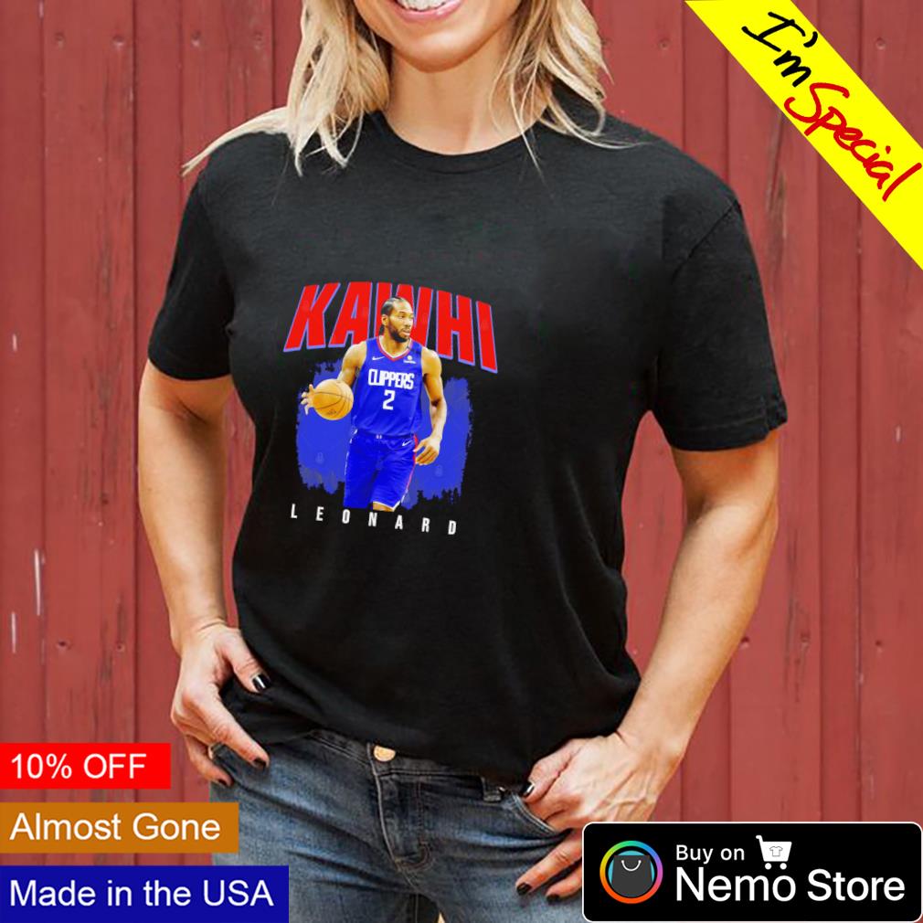 kawhi leonard clippers t shirt
