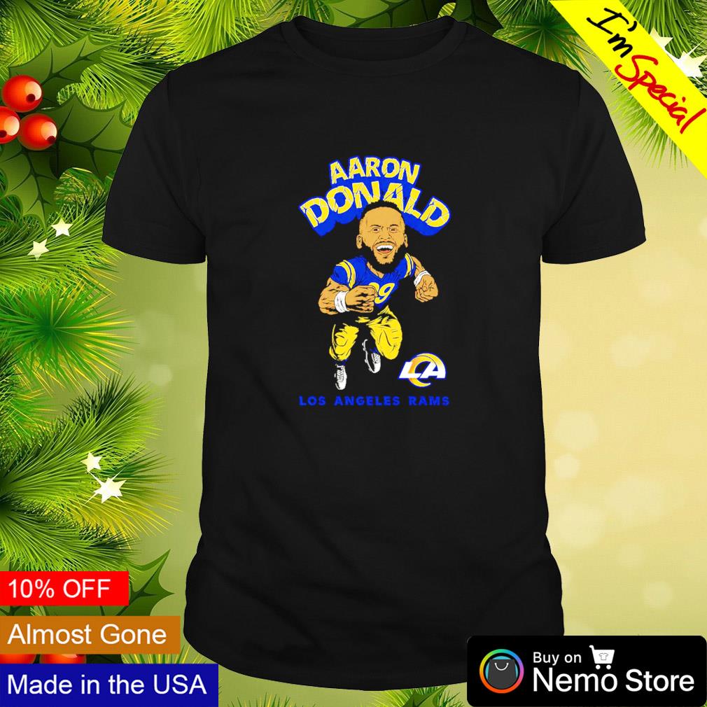 Aaron Donald Los Angeles Rams cartoon shirt, hoodie, sweater, long sleeve  and tank top