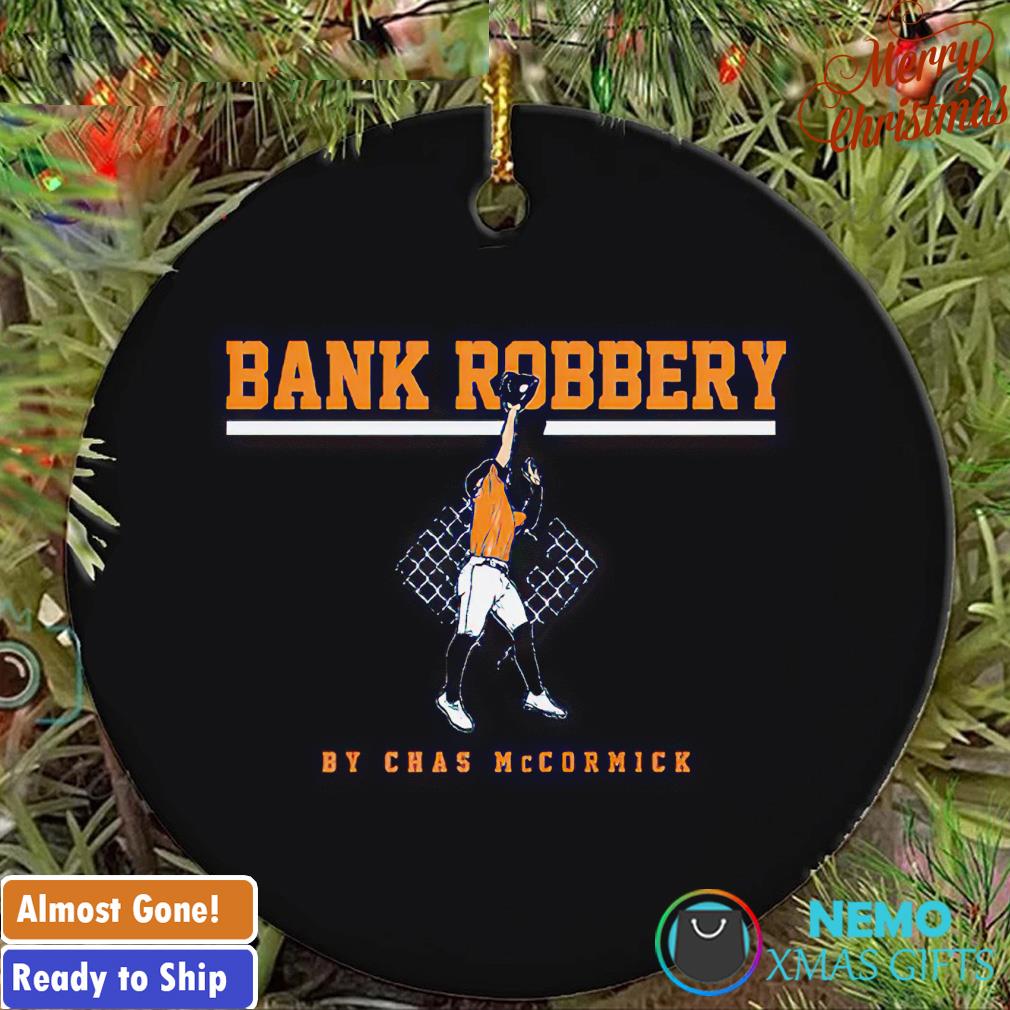 Bank Robbery by Chas McCormick ornament
