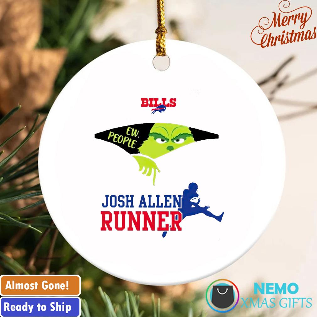 Official grinch buffalo bills ew people josh allen runner shirt, hoodie,  sweater, long sleeve and tank top