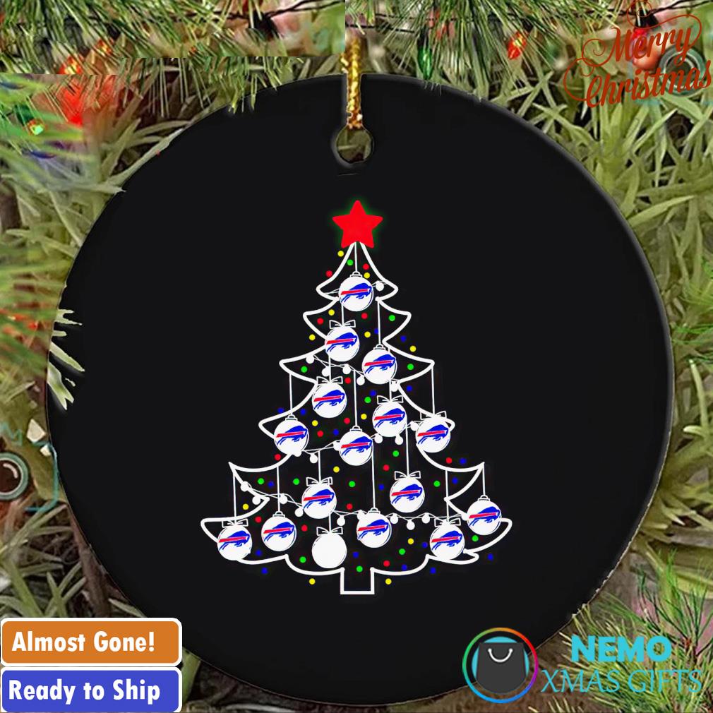 Buffalo Bills logo ornament Christmas tree ornament