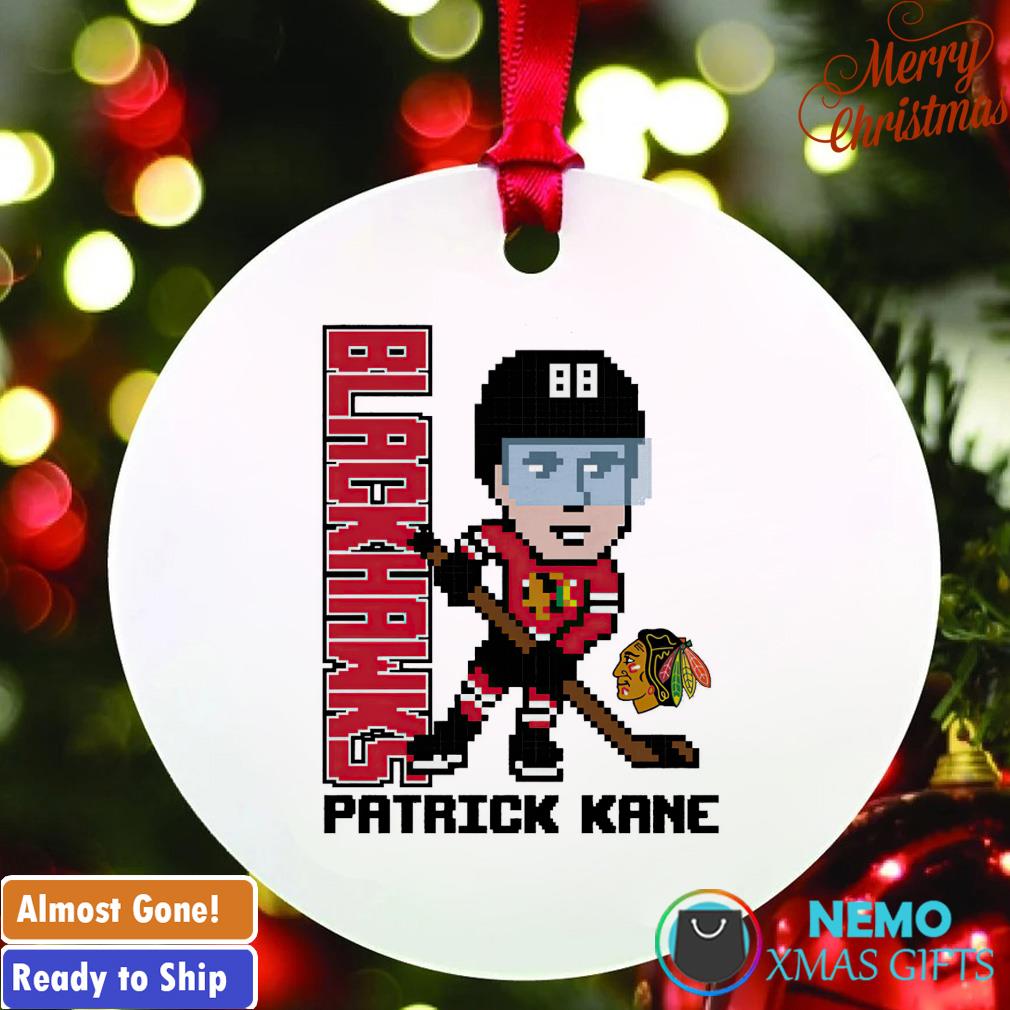 Chicago Blackhawks Patrick Kane pixel player 2.0 ornament