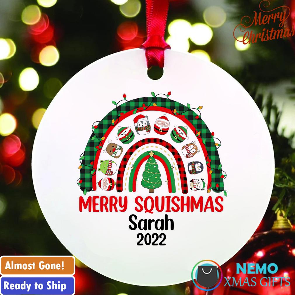 Personalized Squishmallow Christmas Ornament 2023, Squishmallow