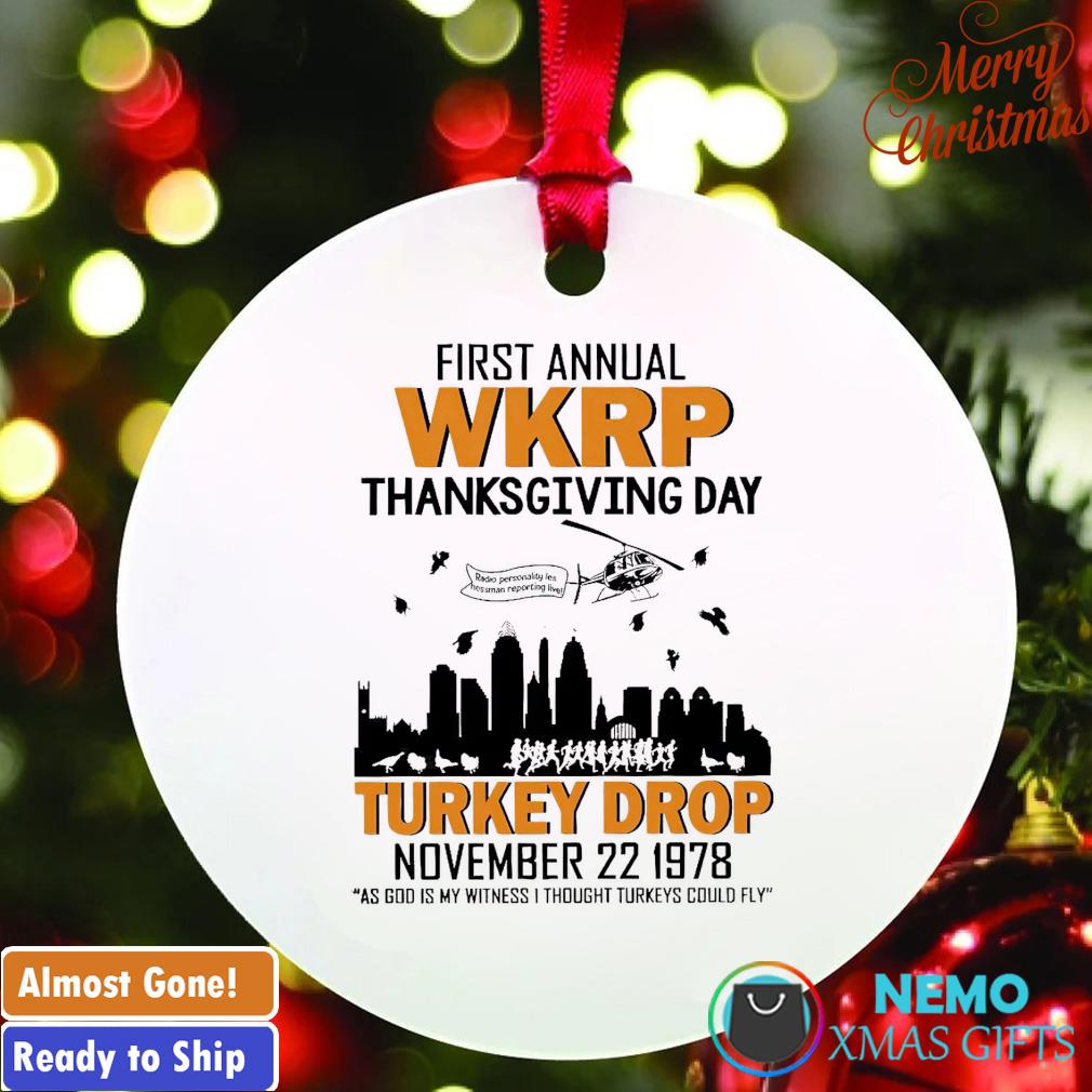 First Annual WKRP Thanksgiving day ornament