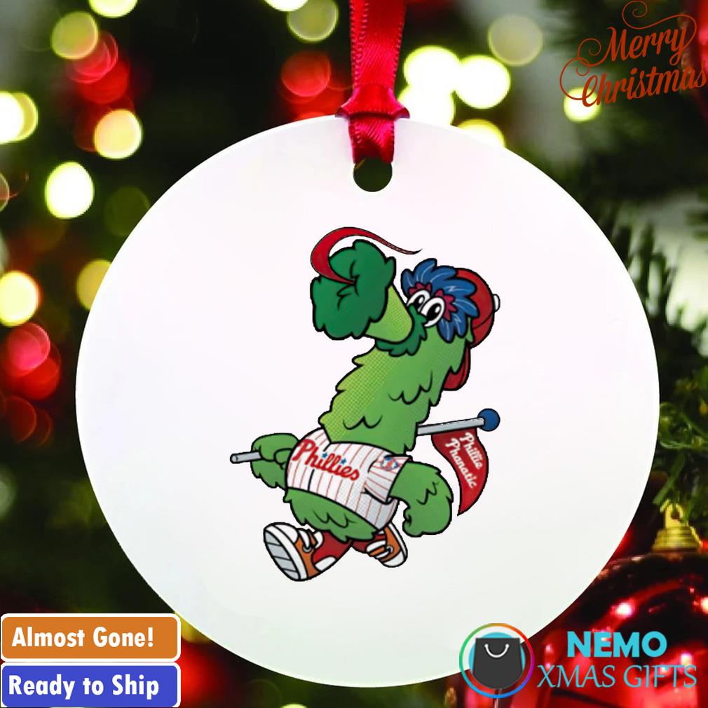 Go Phillies dancing on my own ring the bell ornament
