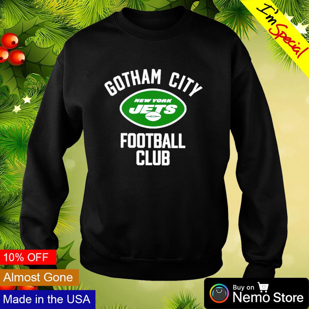 Gotham city football club NY Jets shirt, hoodie, sweater and v-neck t-shirt