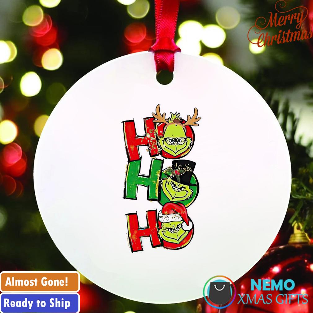 Ho Ho Ho Merry Christmas Grinch 2022 Grinch Merry Christmas Sign