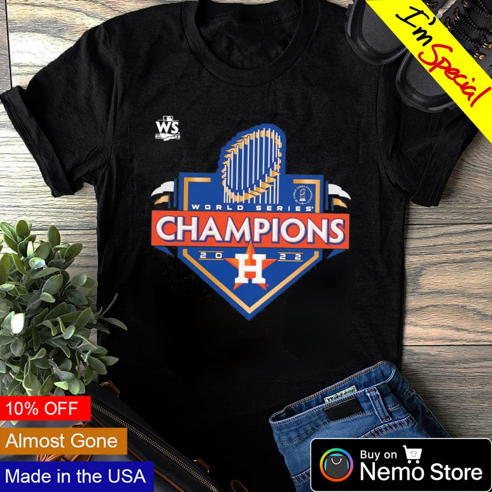 Houston Astros 2022 World Series Champions Locker Room T-shirt