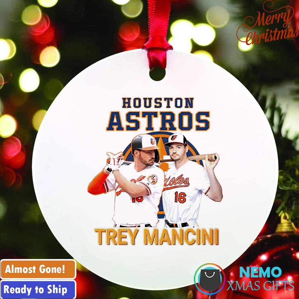 Houston Astros Trey Mancini MLB champions ornament