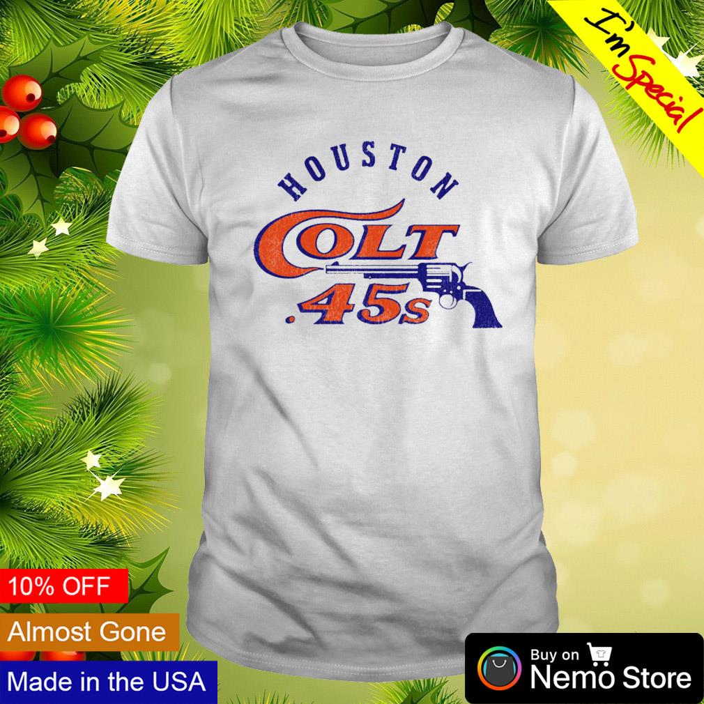 Houston Colt 45s pistol logo shirt, hoodie, sweater and v-neck t-shirt
