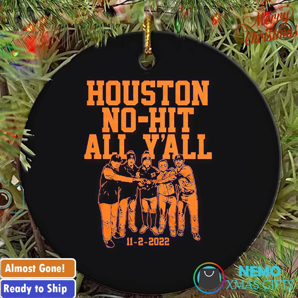Houston no-hit all y'all ornament