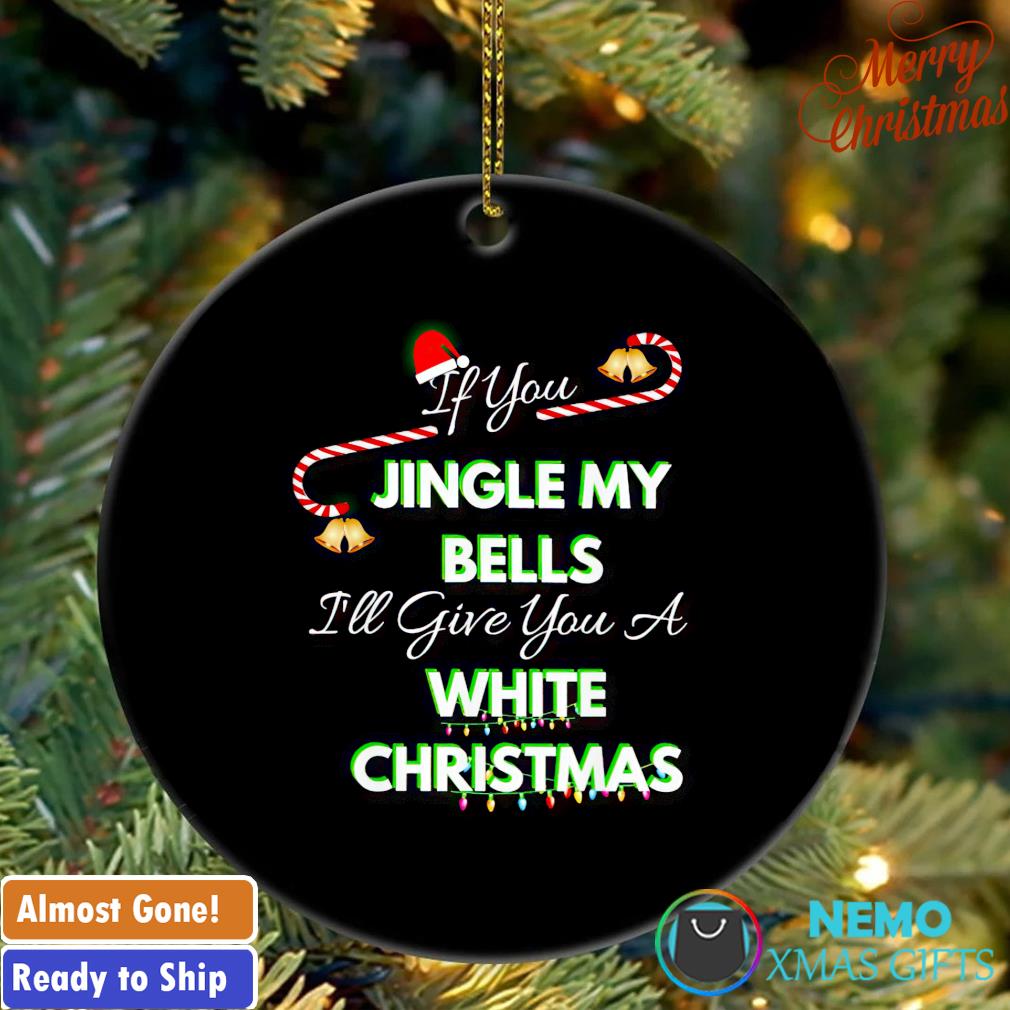 Jingle My Bells Funny Adults Christmas Pajama T-Shirt