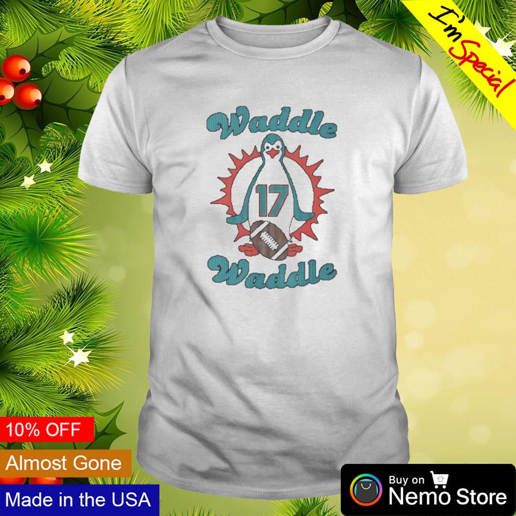 jaylen Waddle Waddle 17 Miami Dolphins shirt - Trend T Shirt Store Online