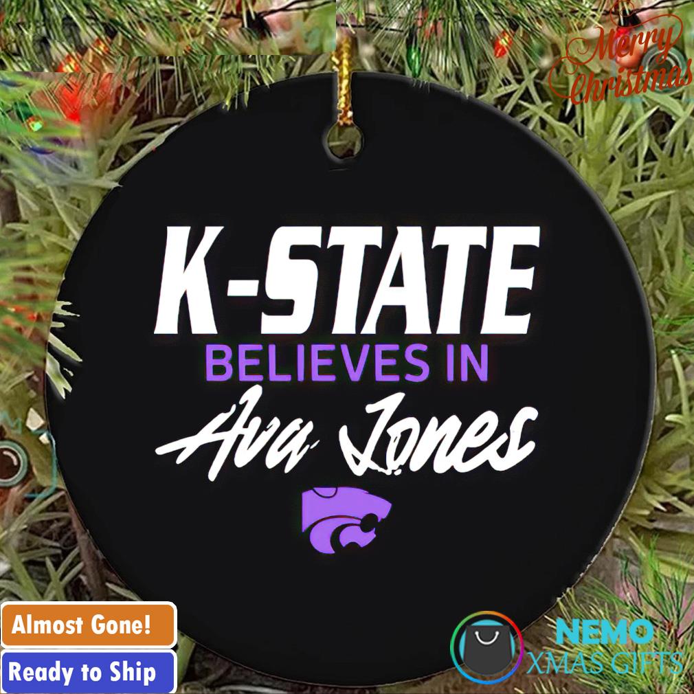 K-State believes in Ava Jones ornament