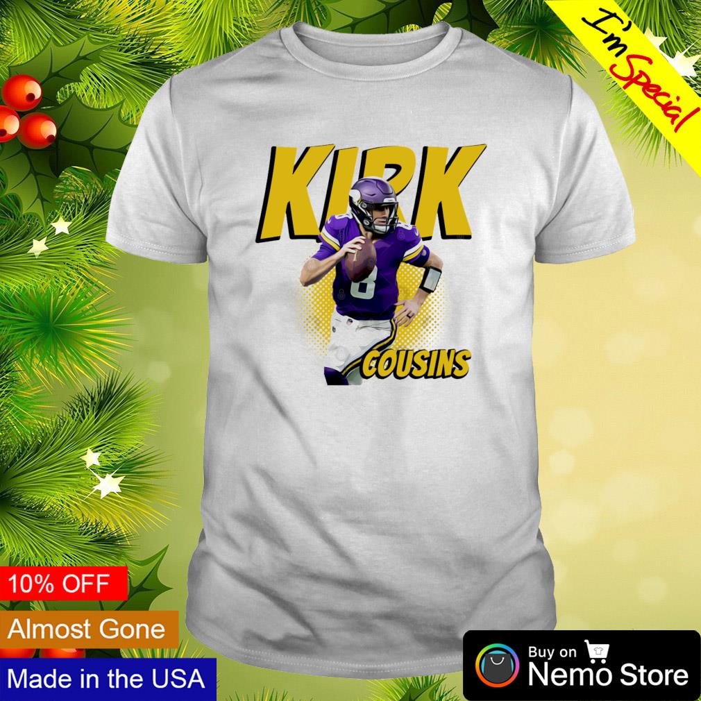 Official Kirk cousins vikings T-shirt, hoodie, tank top, sweater and long  sleeve t-shirt