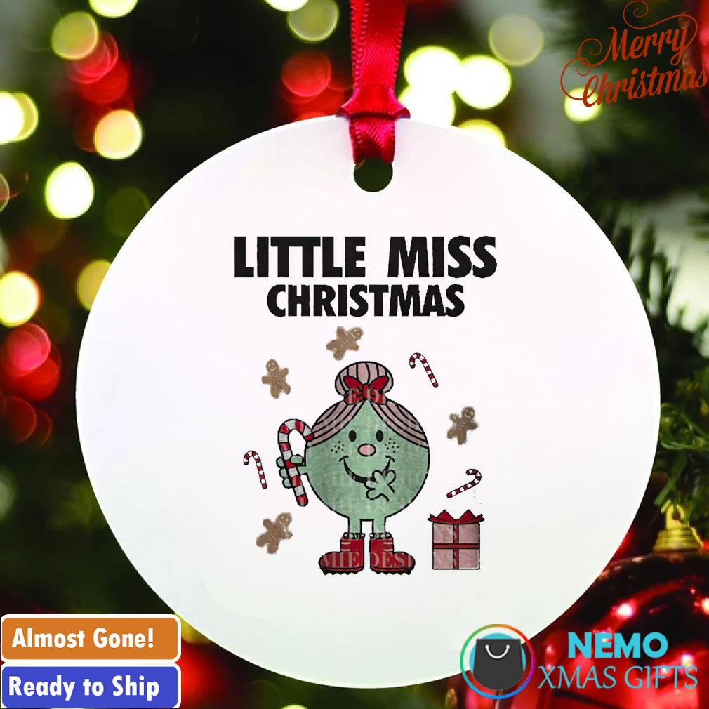 Little Miss Christmas ornament