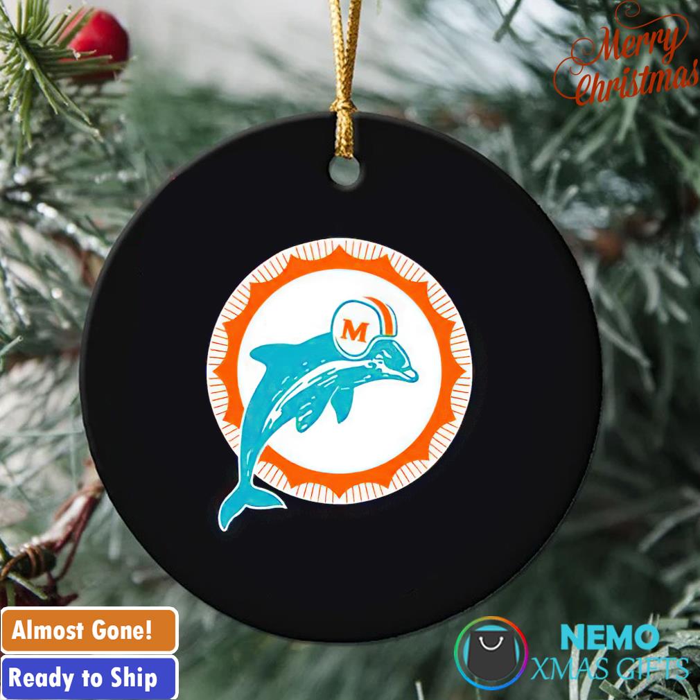 MIAMI DOLPHINS Christmas Photo Picture Santa Claus Holiday 