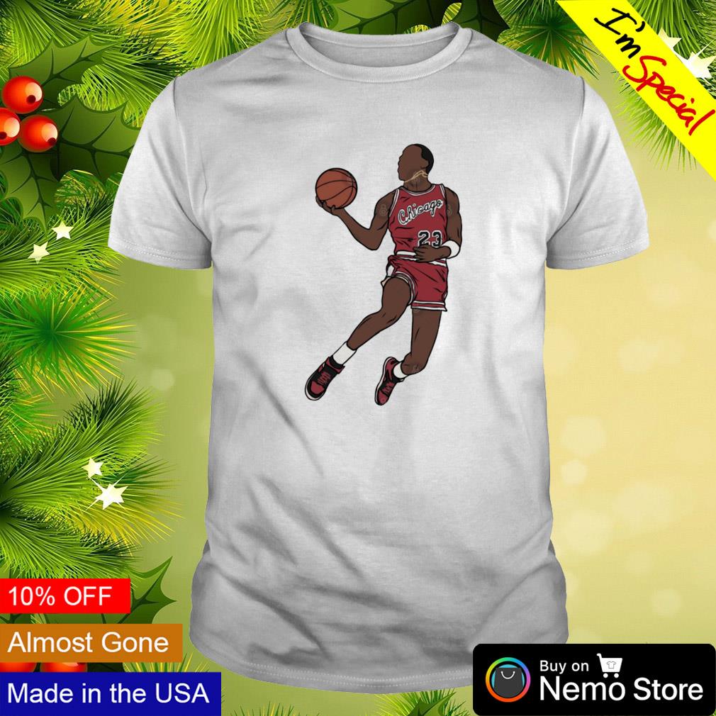 Michael Jordan Chicago Bulls dunk contest shirt, hoodie, sweater and v ...