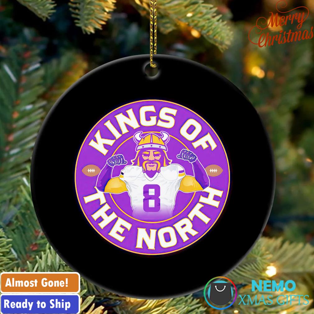 Minnesota Vikings Kirk Cousins kings of the North ornament