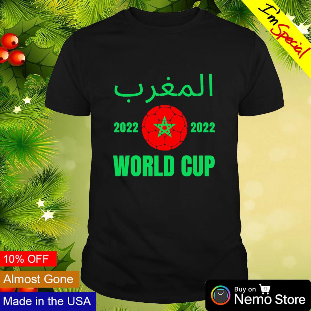 Morocco football 2022 World Cup shirt, hoodie, sweater and v-neck