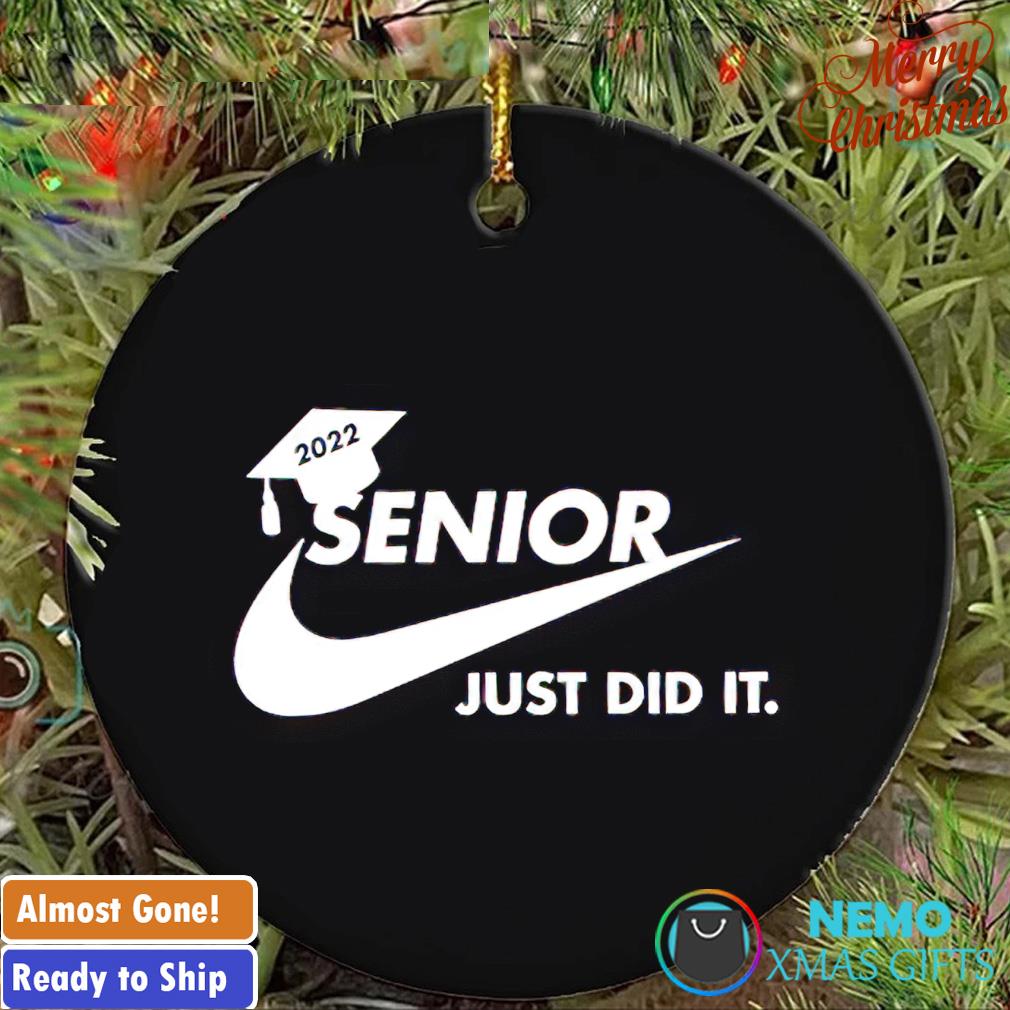 Personalized Graduation Nike just did it ornament