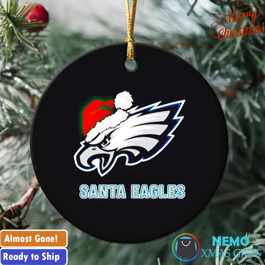 Philadelphia Eagles Tree With Hat Ornament