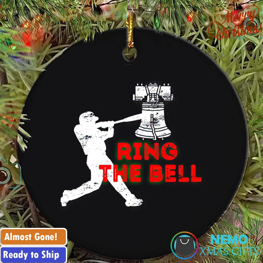 Phillies ring the bell ornament