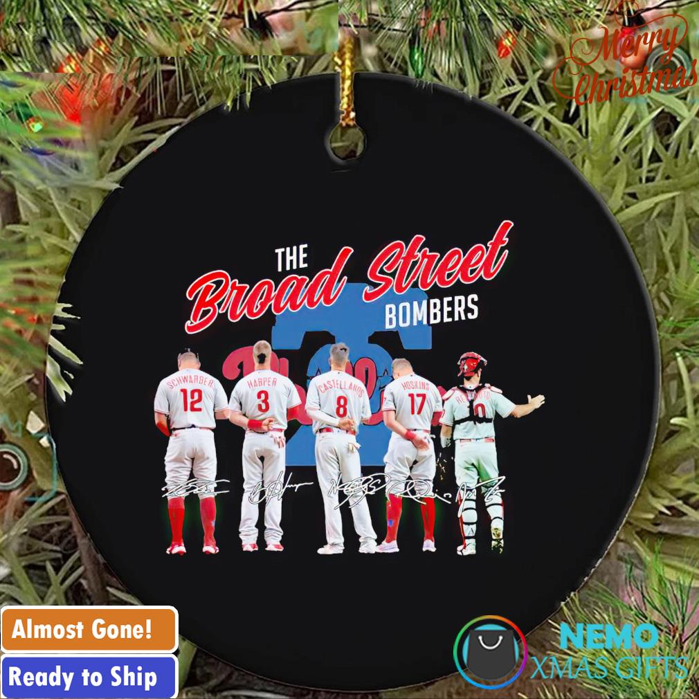 Phillies the broad street bombers ornament
