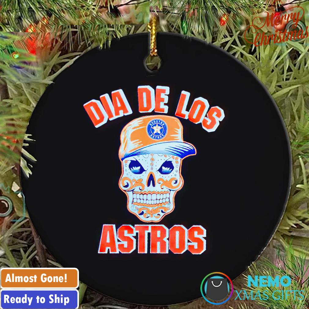 Skull dia de los Astros ornament