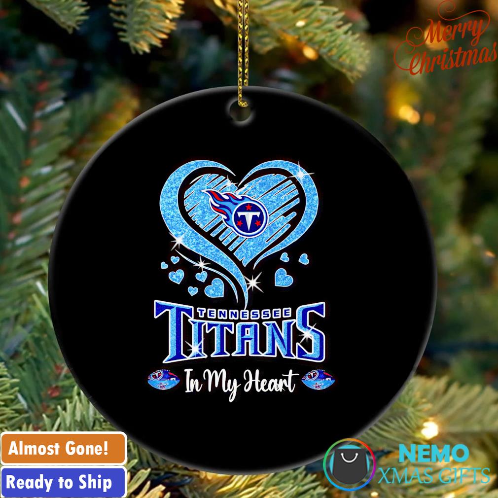 Tennessee Titans in my heart ornament