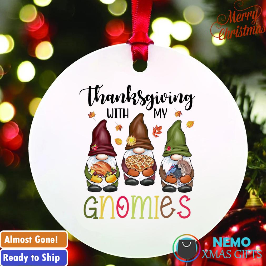 Thanksgiving with my Gnomies ornament