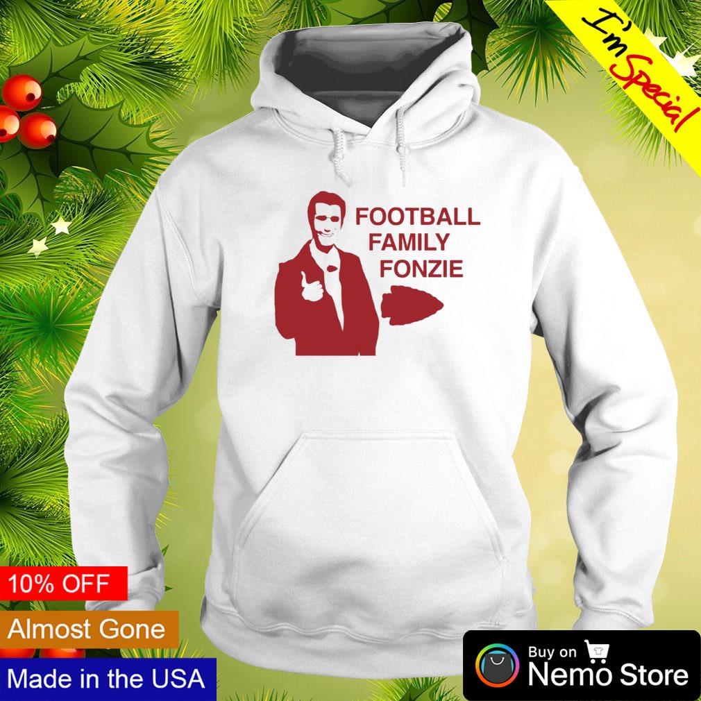 Football family fonzie Travis Kelce t-shirt, hoodie, sweater, long sleeve  and tank top