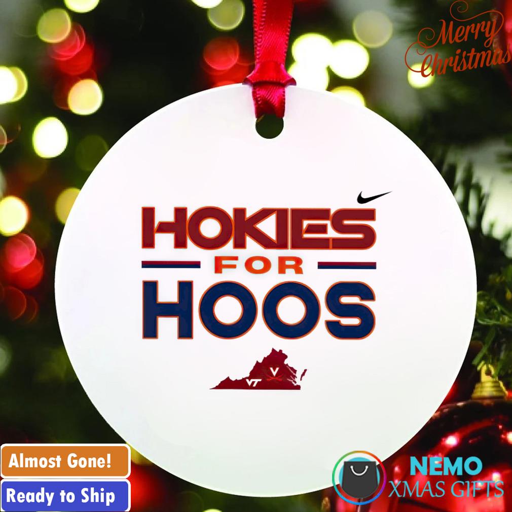 UVA strong hokies for hoos ornament