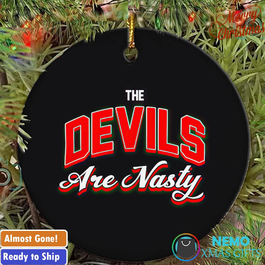 The devils are nasty ornament