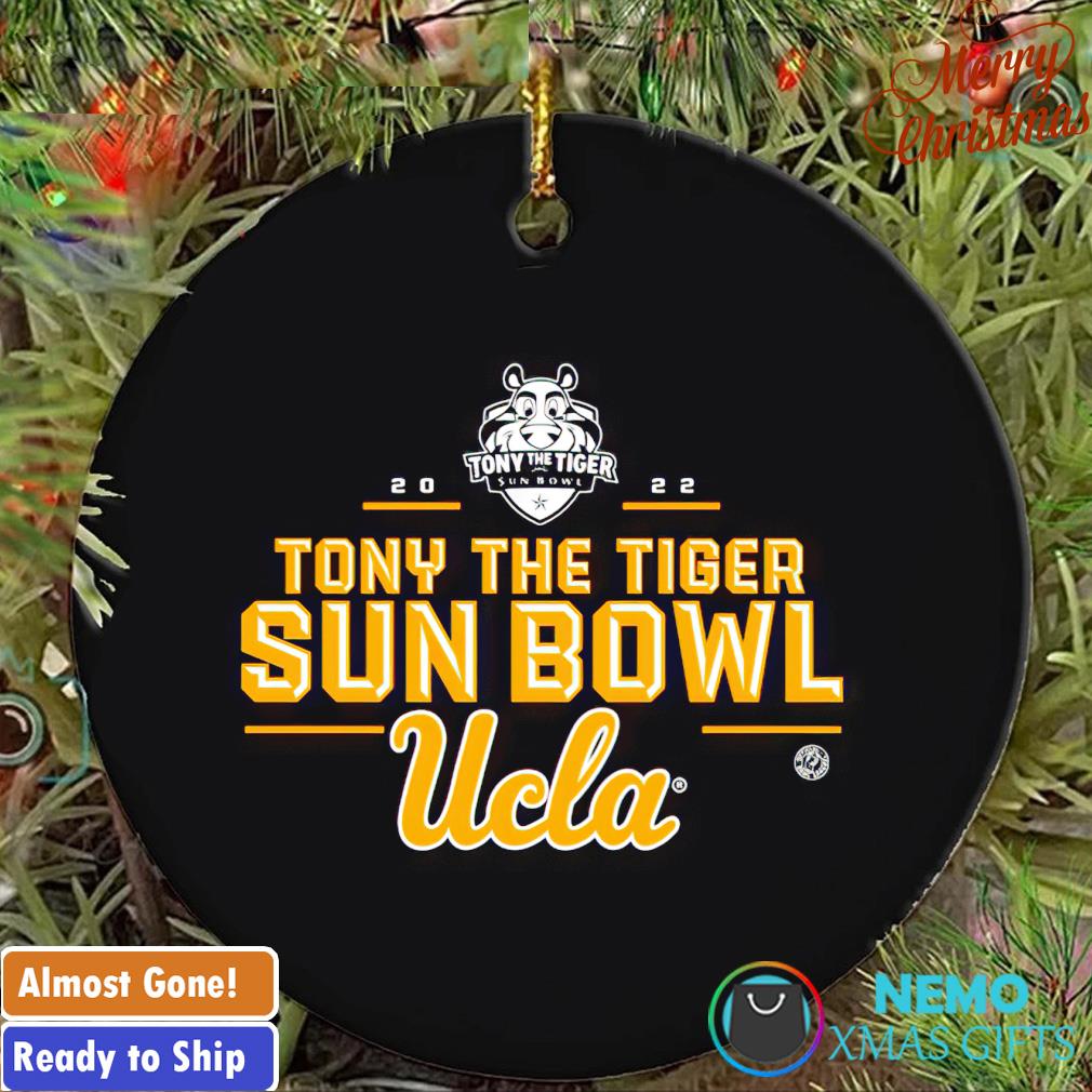 2022 Tony The Tiger Sun Bowl UCLA Bruins football ornament