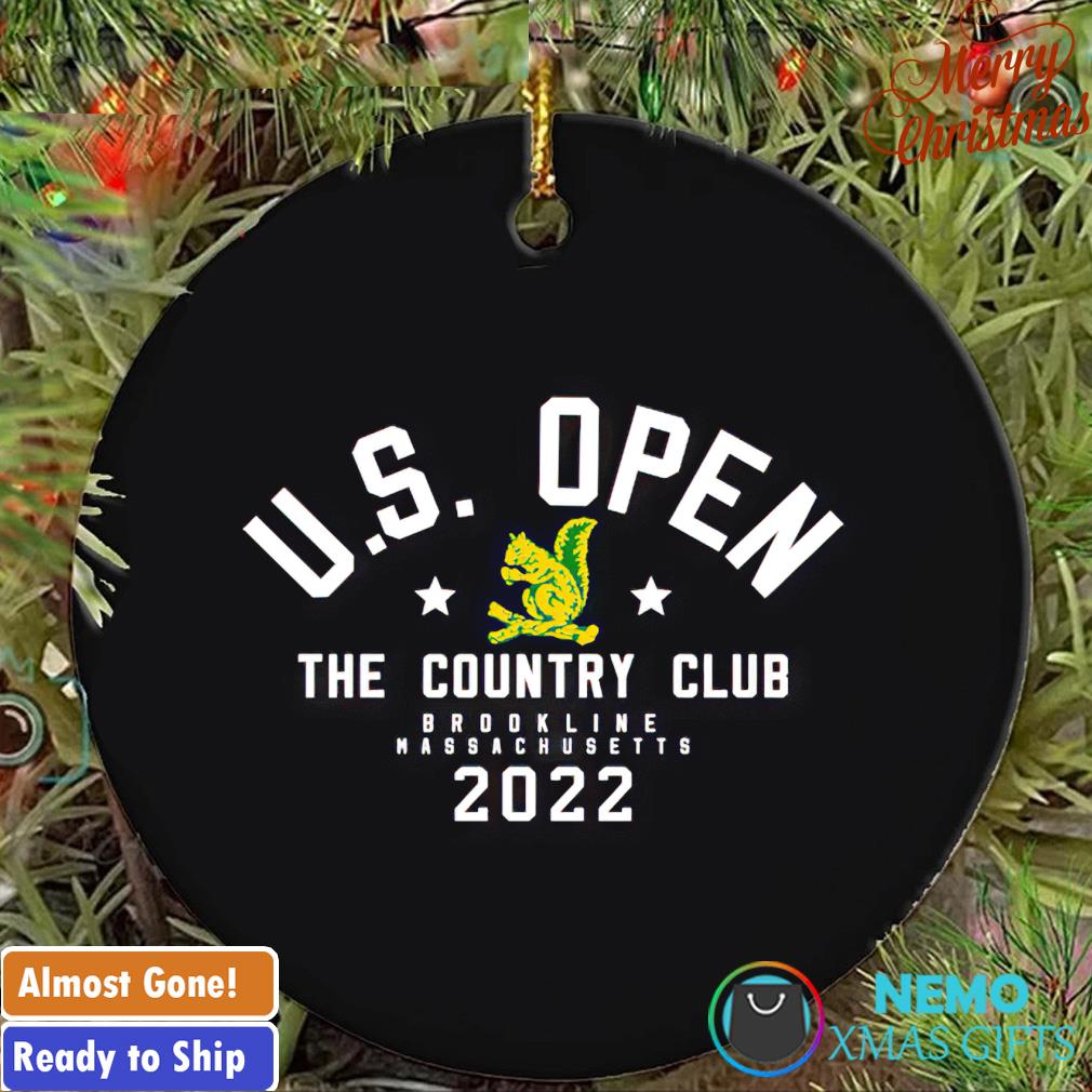 2022 U.S. Open the country club Brookline Massachusetts ornament